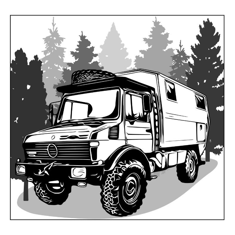 Camping - Unimog - Aventure - Oldtimer