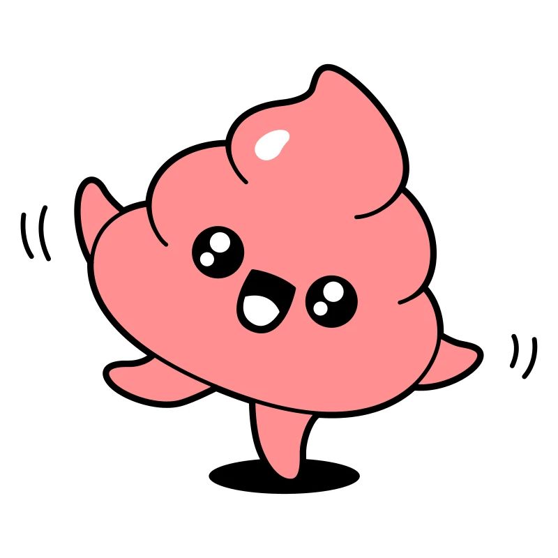 Emoji caca danse