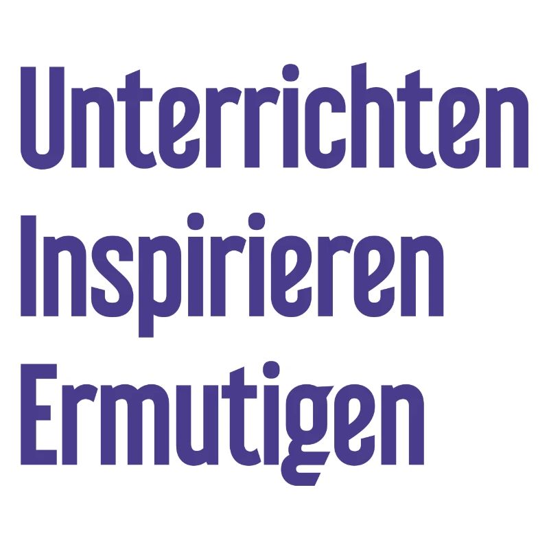 Teaching Inspiring Encouraging