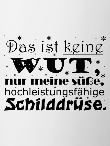 Schilddrüse Winter
