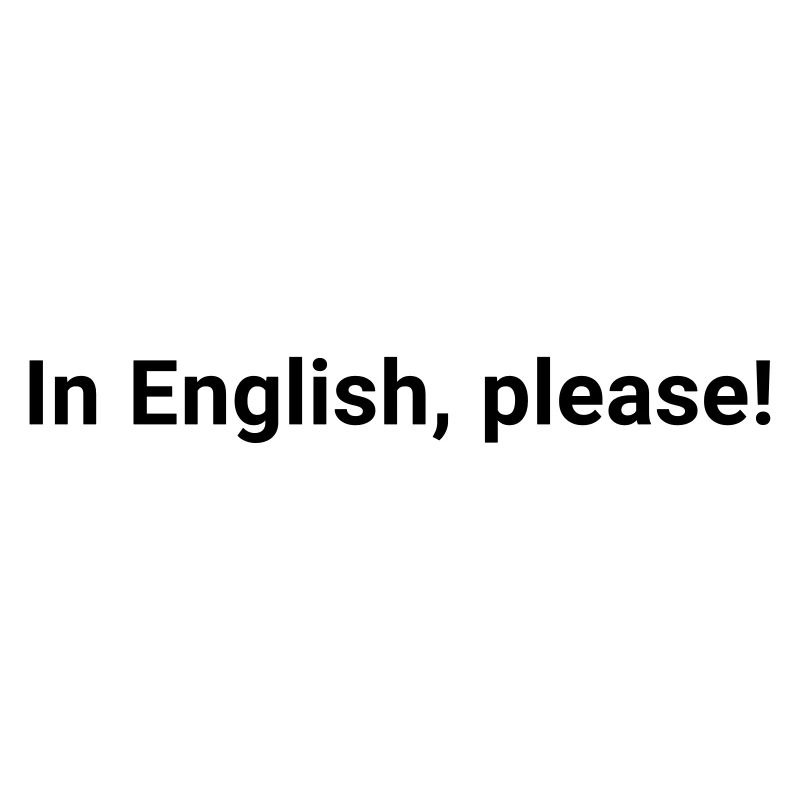 en anglais