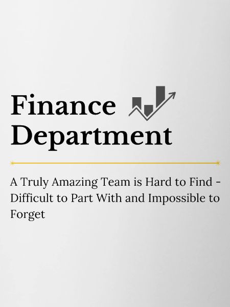 Wertsteigerungsgeschenk der Finanzabteilung