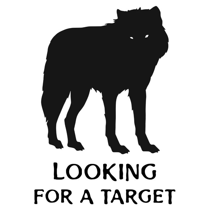 Wolfsmuster, das ein Zielgeschenk für Männer sucht