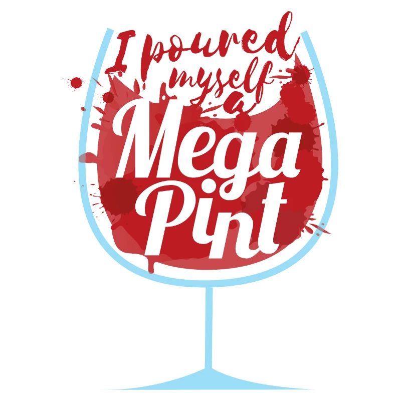I poured myself a Mega Pint