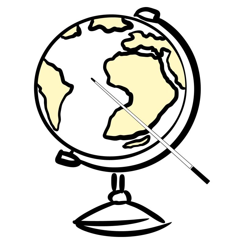 Globe. Geography. Teacher