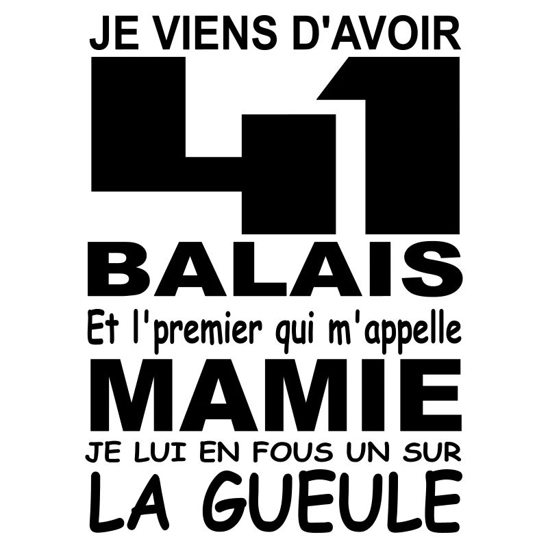41 ans / anniversaire 41 ans / cadeau 41 ans