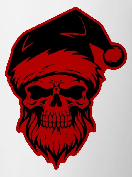 Santa Claus Skull