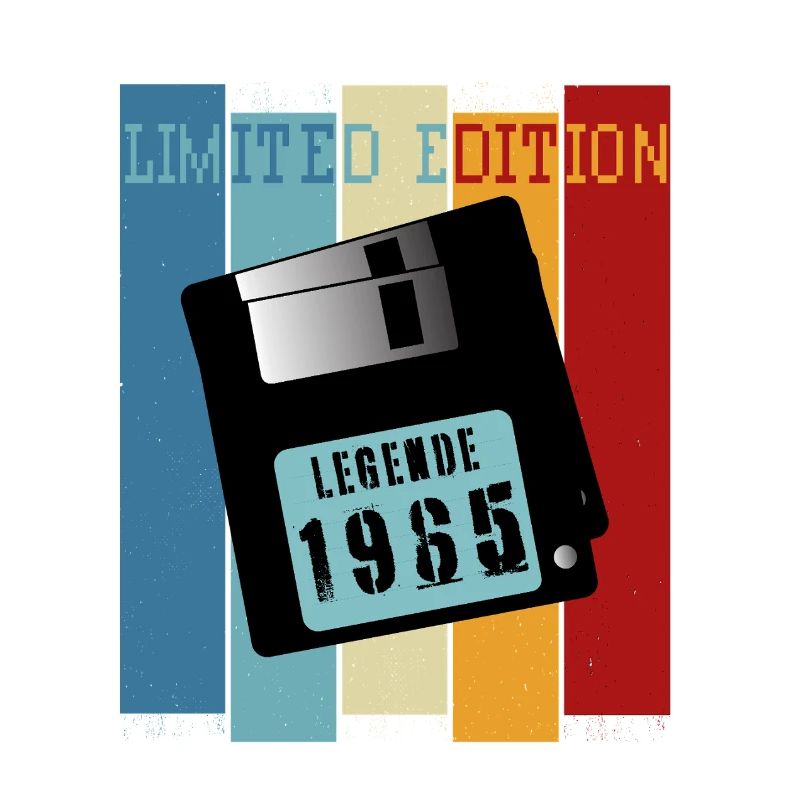 Vintage Diskette IT Geschenk 60. Geburtstag & 1965
