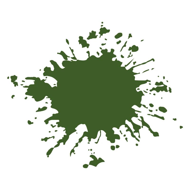 goutte de peinture éclaboussures couleur cadeau vert