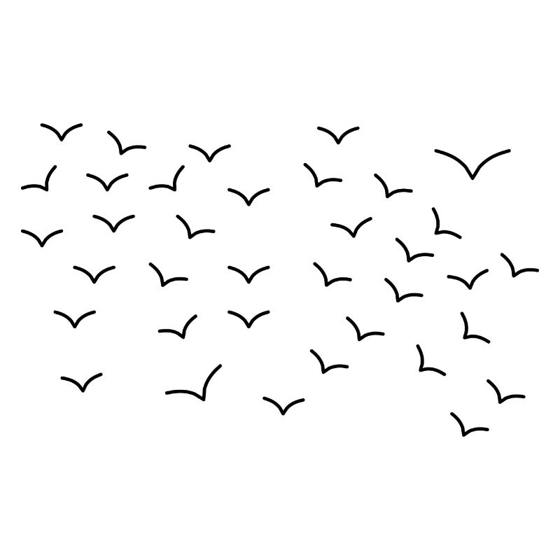 Birds in Flight - Natural Elegance