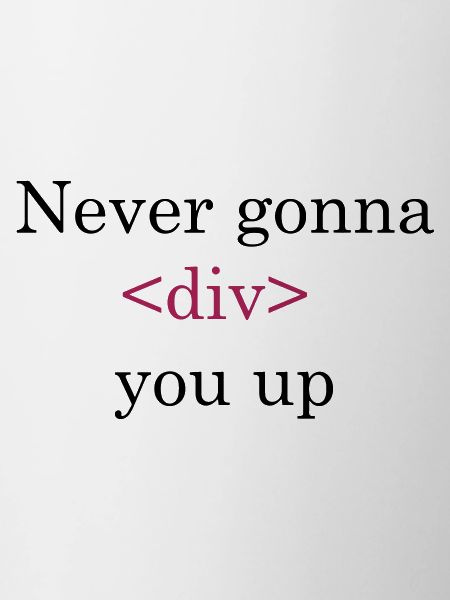 coder shirt never gonna