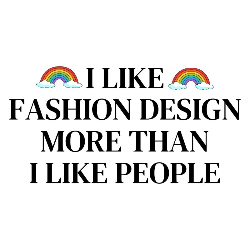 Ich mag Modedesign mehr als Menschen