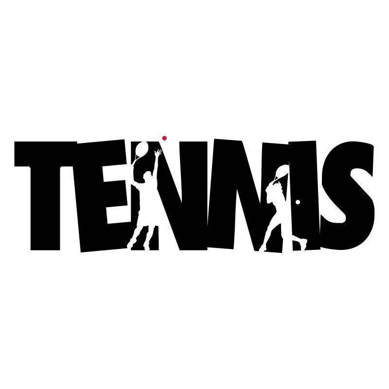 Funny Cool Tennis Player