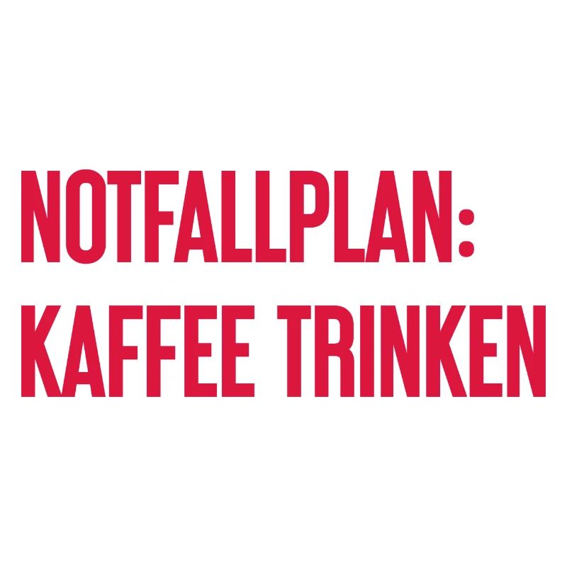 Kaffee-Notfallplan