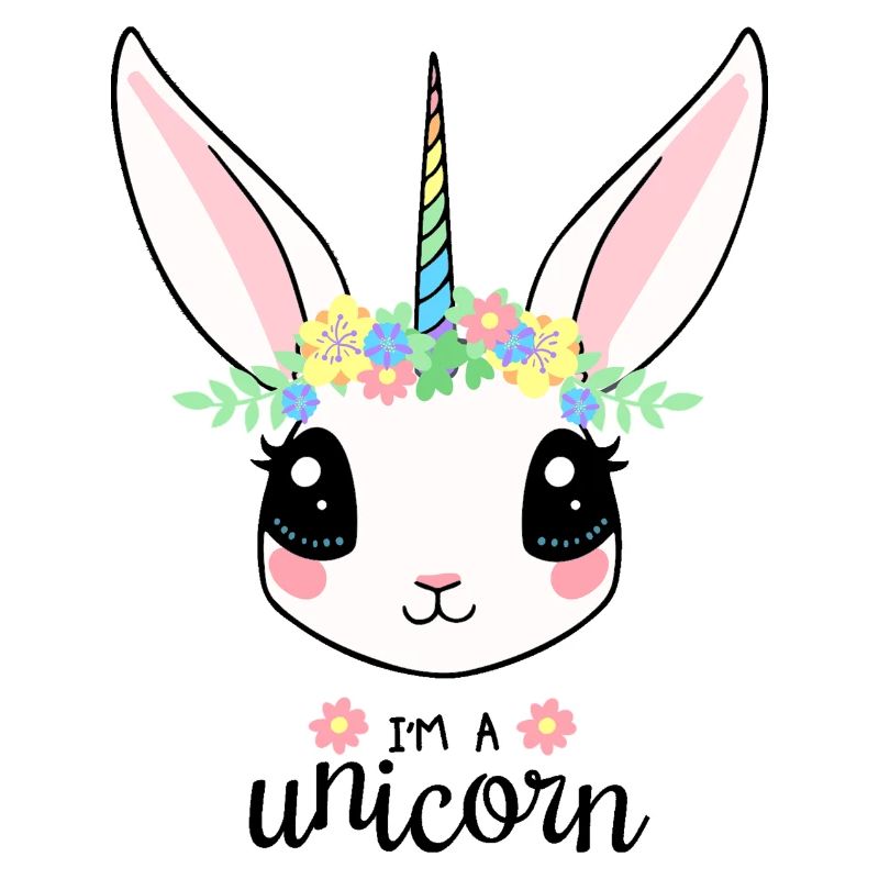Unicorn Licorne Cheval Doux Lapin