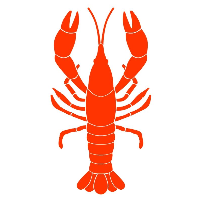 Tan crayfish retro fresh water cooking kajun crawfish