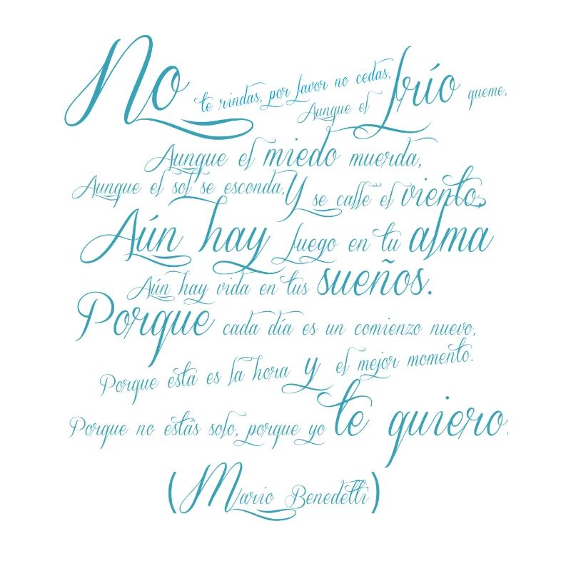 Poème Mario Benedetti
