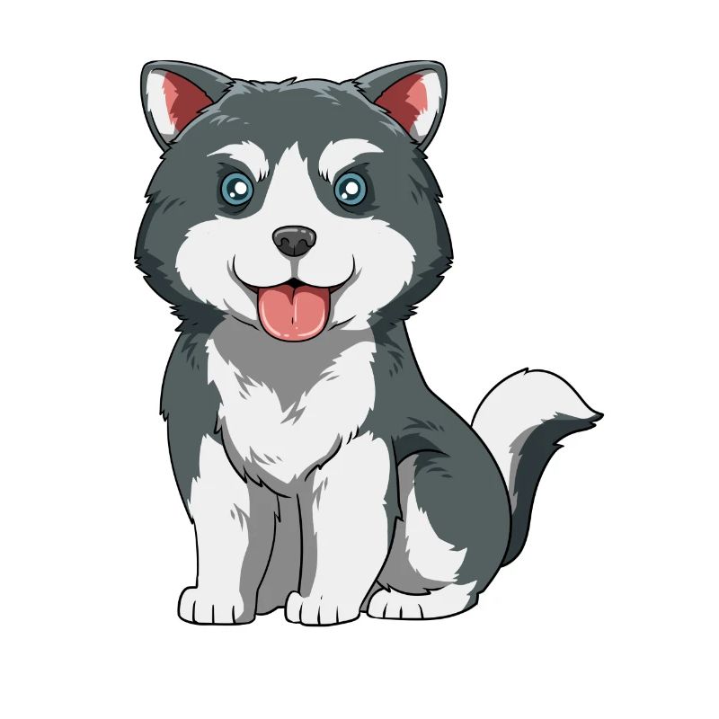 Husky chiot