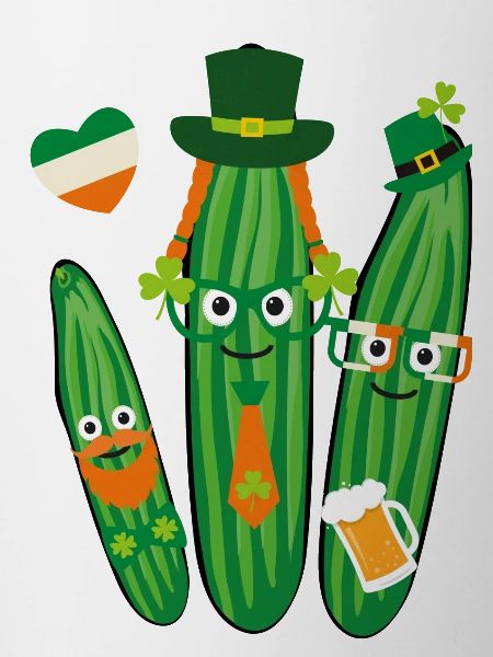 Iren,Irlande,saint-patricks,concombres, concombre