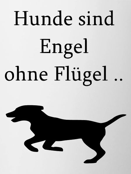 Hunde Spruch