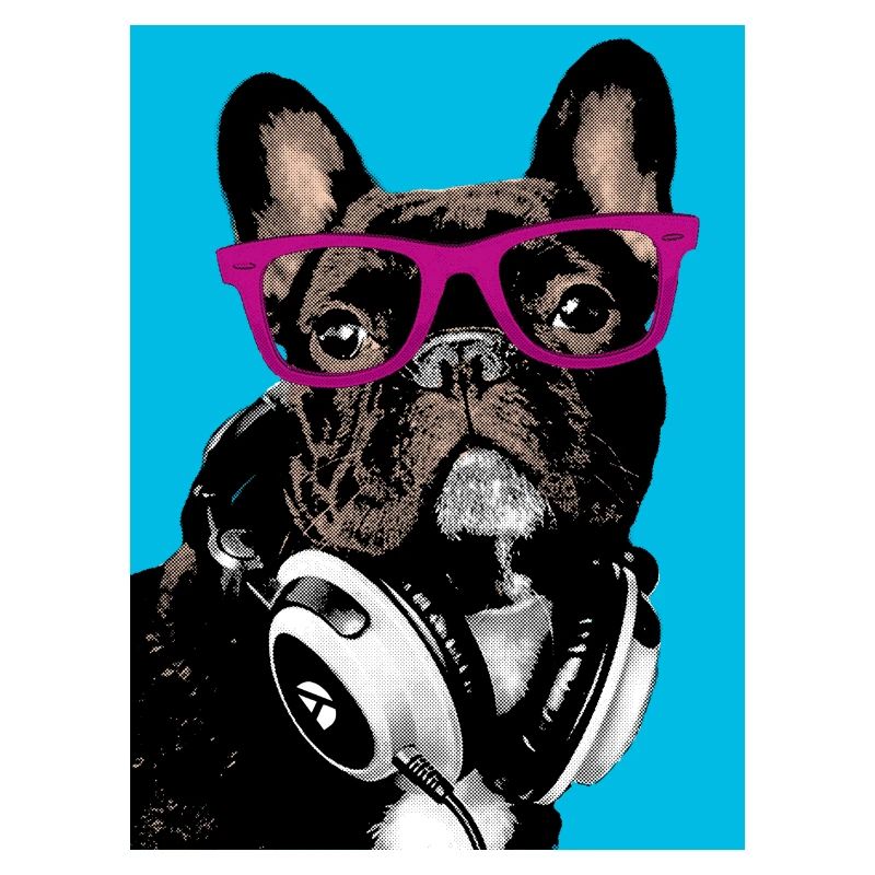 Pop Art Bulldog