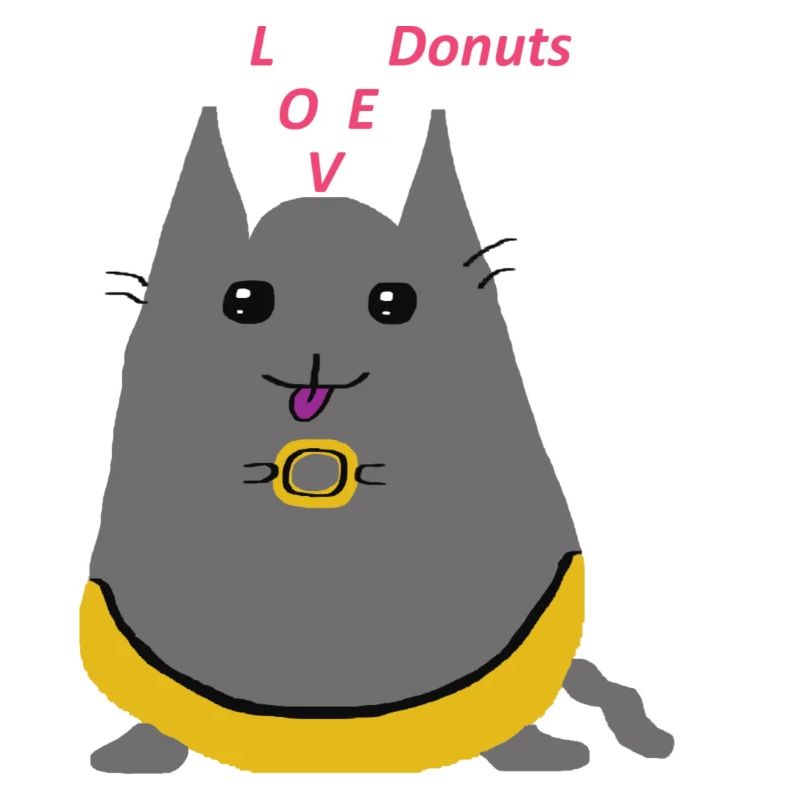 Kawaii Chat Mr Donut