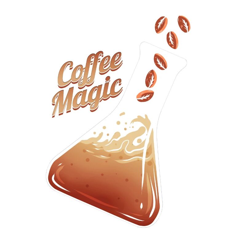 Erlenmeier Flask Coffee Beans Coffee Magic