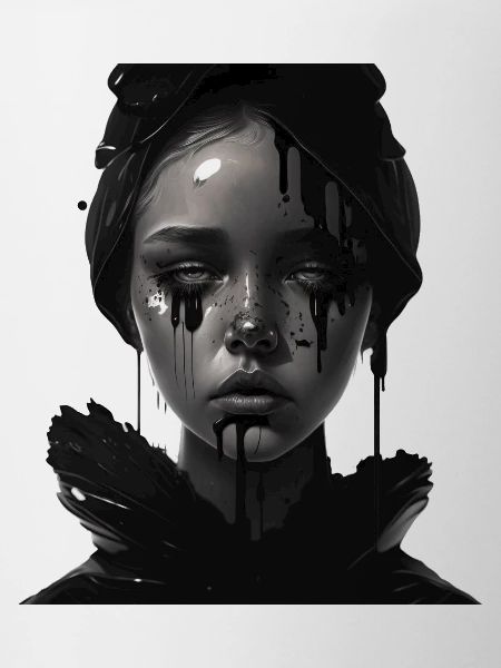 Fille triste