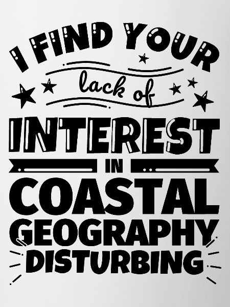Coastal Geography Fun Gift