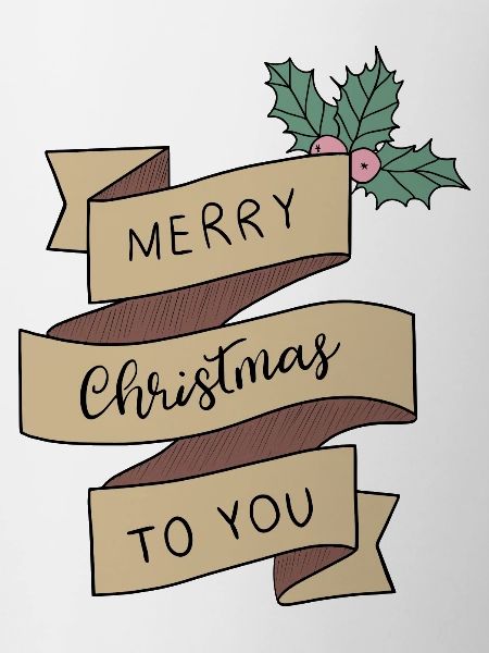 Christmas ribbon
