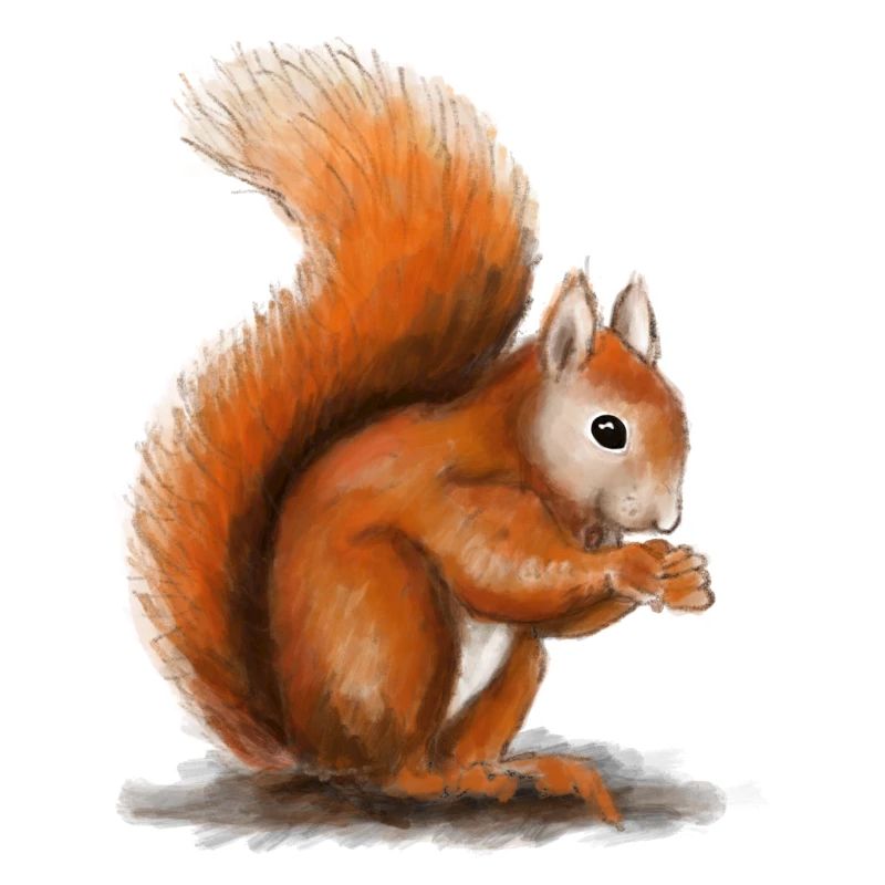Eichhörnchen Illustration