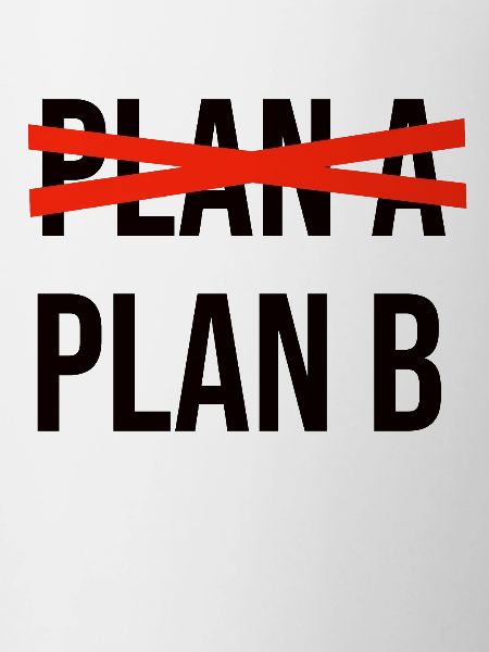 Plan A Plan B black