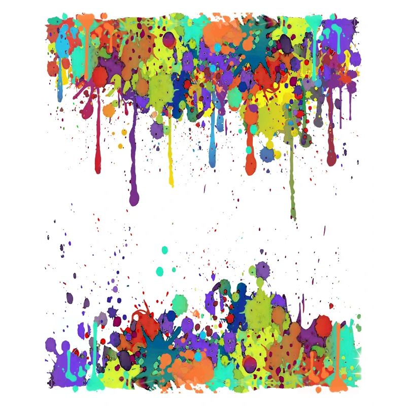 Crazy Multicolored Running Splashes 1