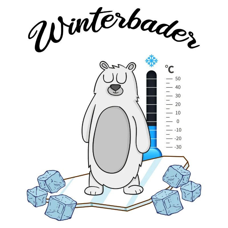 Winterbaden Winterbader Eisbader im Eisbad