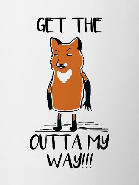 Fox foxes funny saying gift
