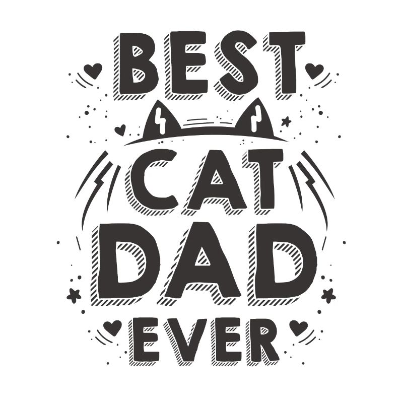 Bester Katzenpapa Katze Papa Geschenkidee