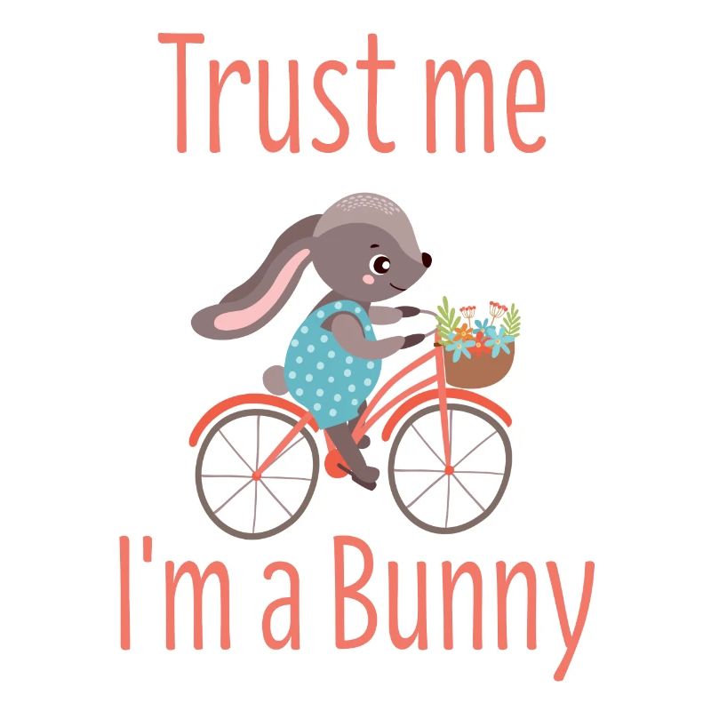 Bicycle cycling cyclist easter bunny gift
