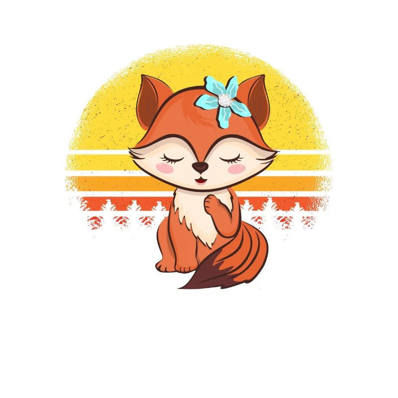 Enfants de renard doux