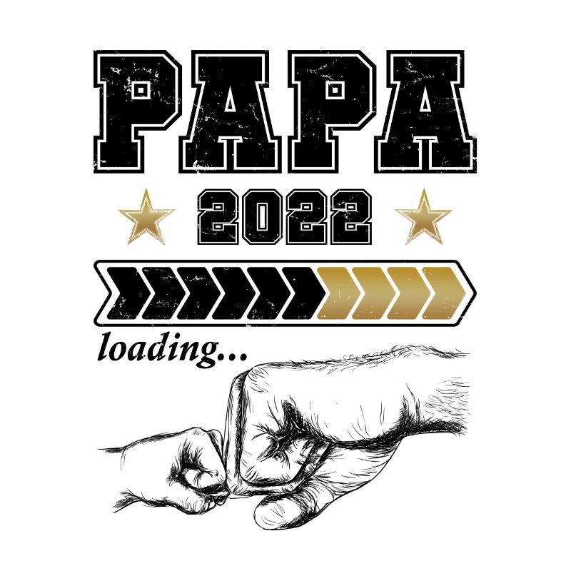Papa 2022 Loading - Vaterschaftsgeschenk