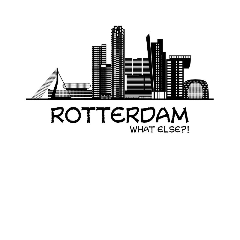 Rotterdam Netherlands Holland Skyline Gift