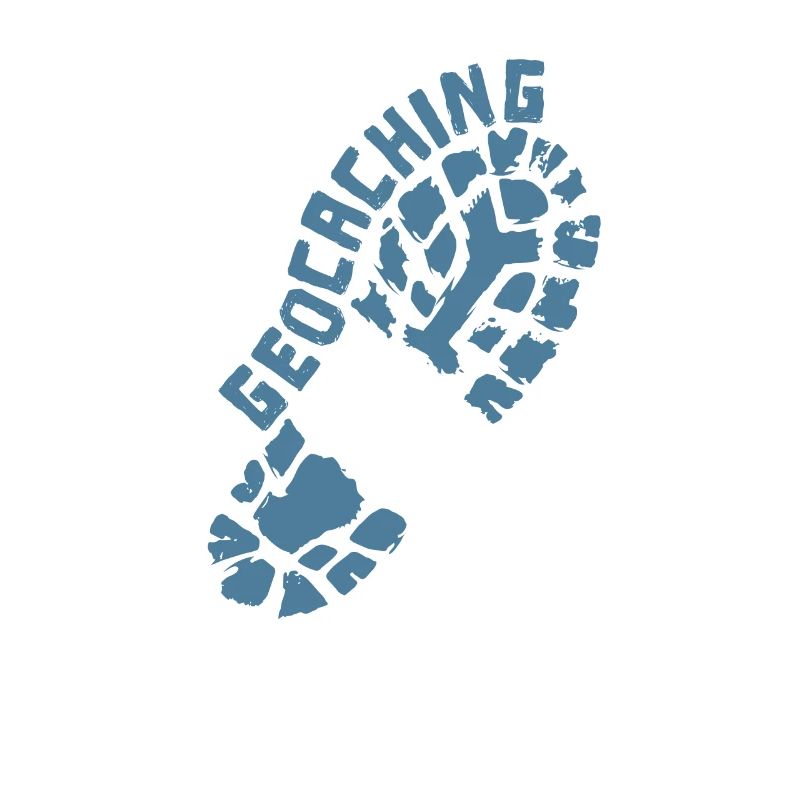 Geocaching empreinte chaussures