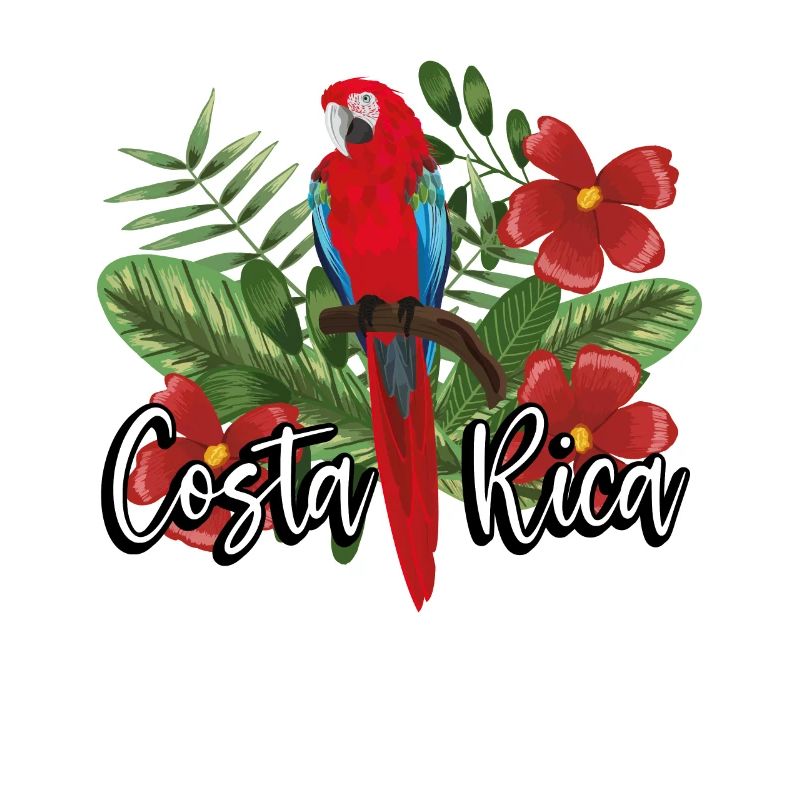 Perroquet blanc du Costa Rica
