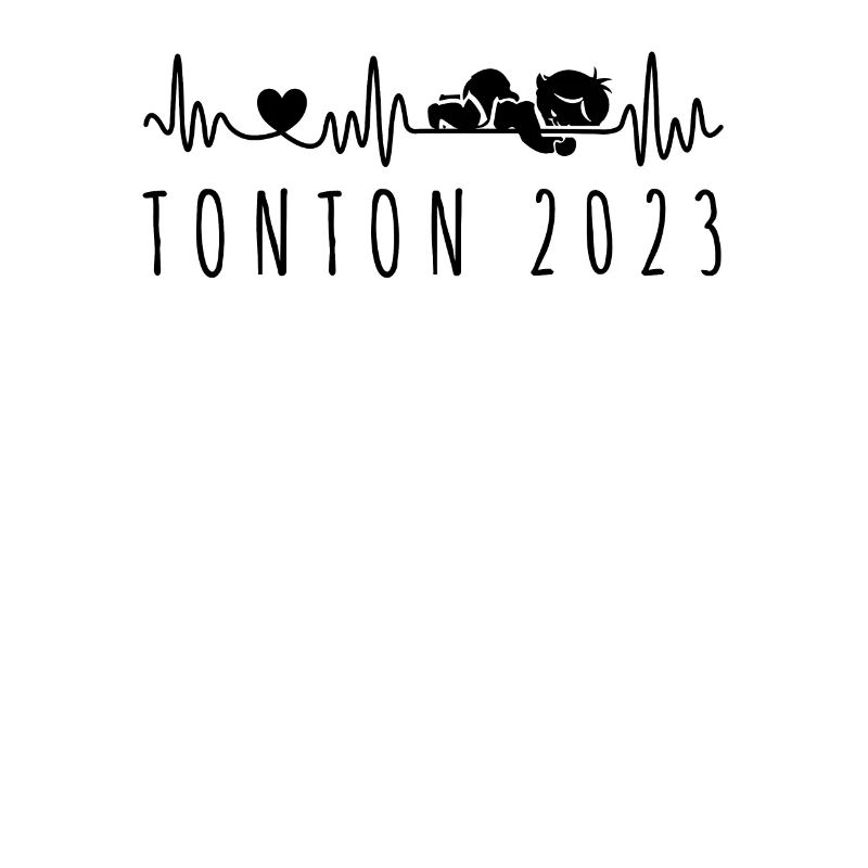 Futur Tonton 2023 ECG Avec Bébé Annonce Grossesse