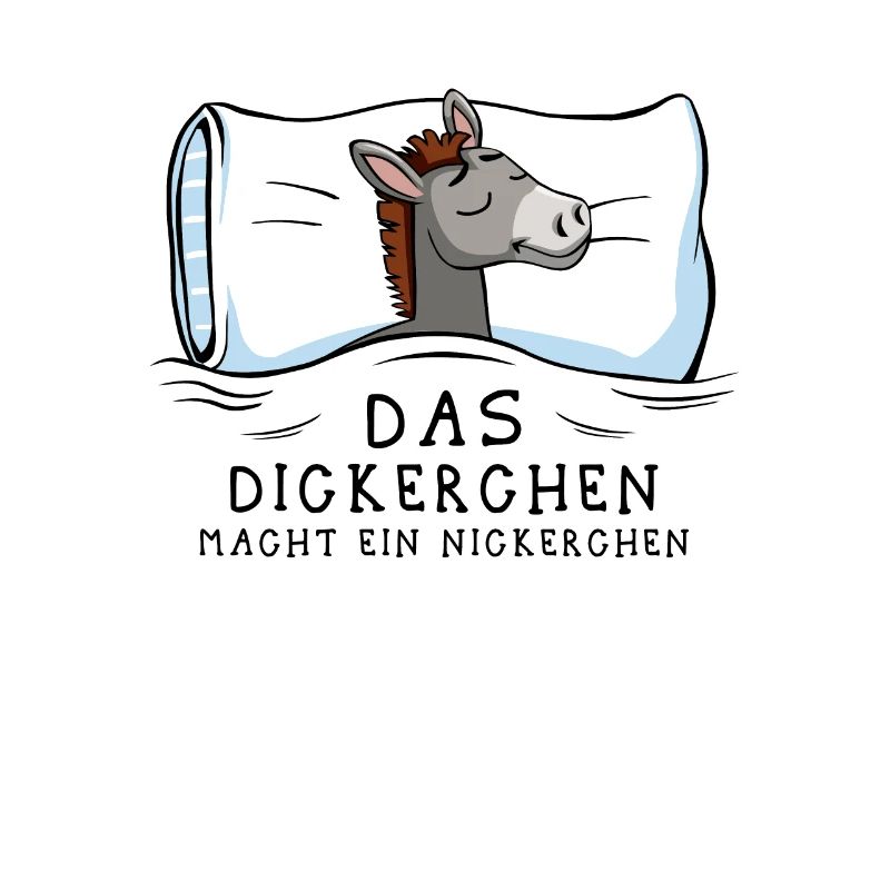 Dickerchen macht Nickerchen Esel