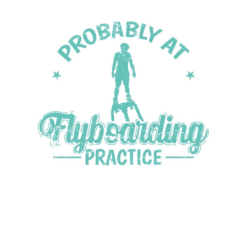 Probably at Flyboarding Practice Balance