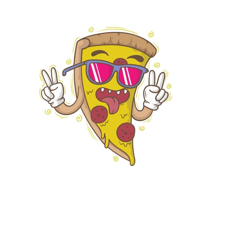 Cool Italian Pizza Slice