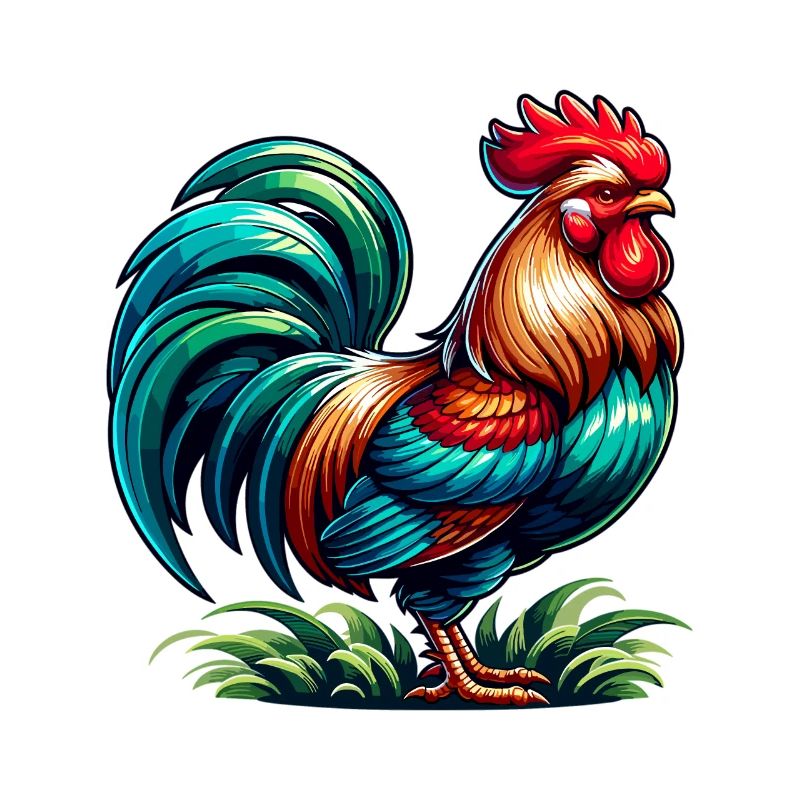 Beautiful Rooster Image