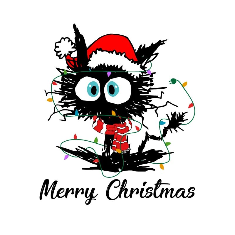 Joyeux Noël Chat Noir