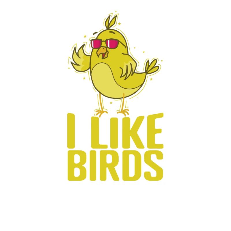J’aime les oiseaux canaris