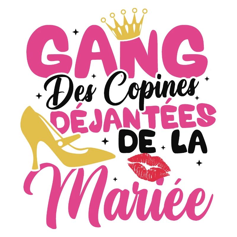 Gang des copines déjantées de la mariée